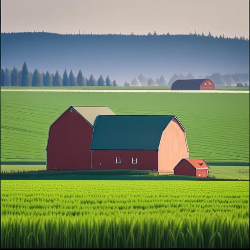  Grain farm in canada