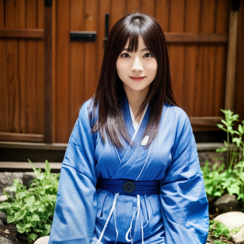  A Japanese woman