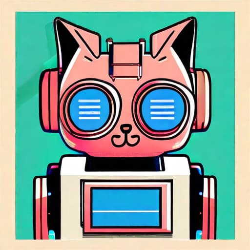  cat as a robot