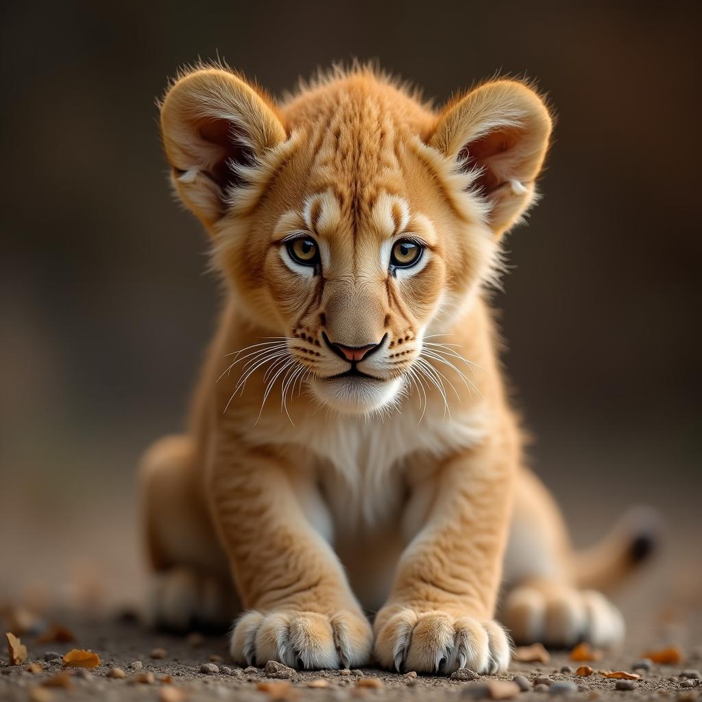  good quality, high quality, lion cub panthera leo