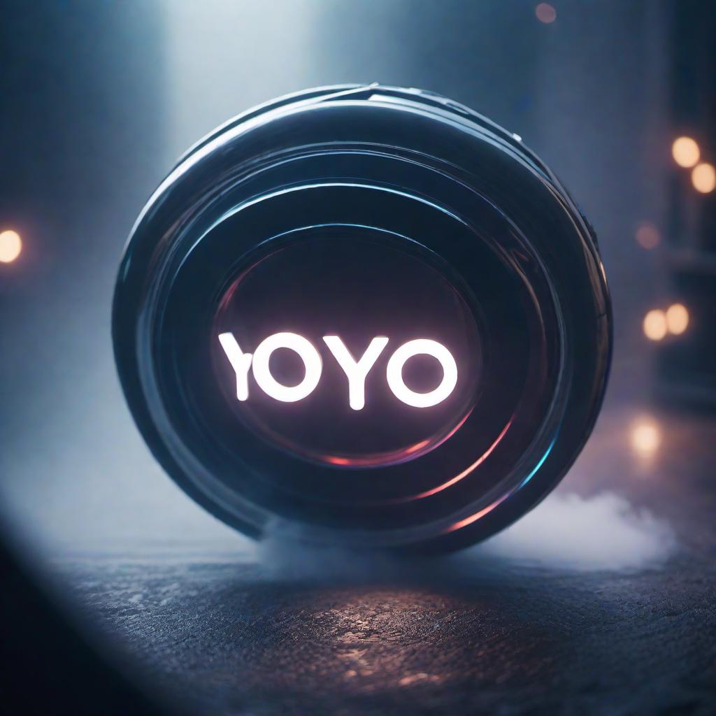  /hiresai the word YOYO as a logo. hyperrealistic, full body, detailed clothing, highly detailed, cinematic lighting, stunningly beautiful, intricate, sharp focus, f/1. 8, 85mm, (centered image composition), (professionally color graded), ((bright soft diffused light)), volumetric fog, trending on instagram, trending on tumblr, HDR 4K, 8K