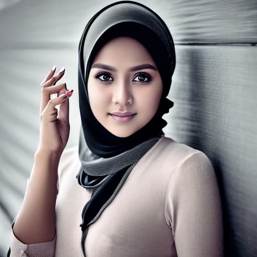 portrait+ style wanita berhijab dengan berbagai macam model dan gaya