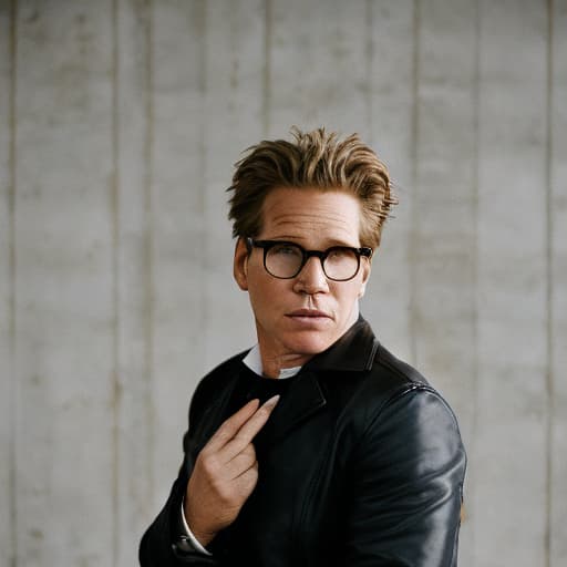 portrait+ style val kilmer queer face