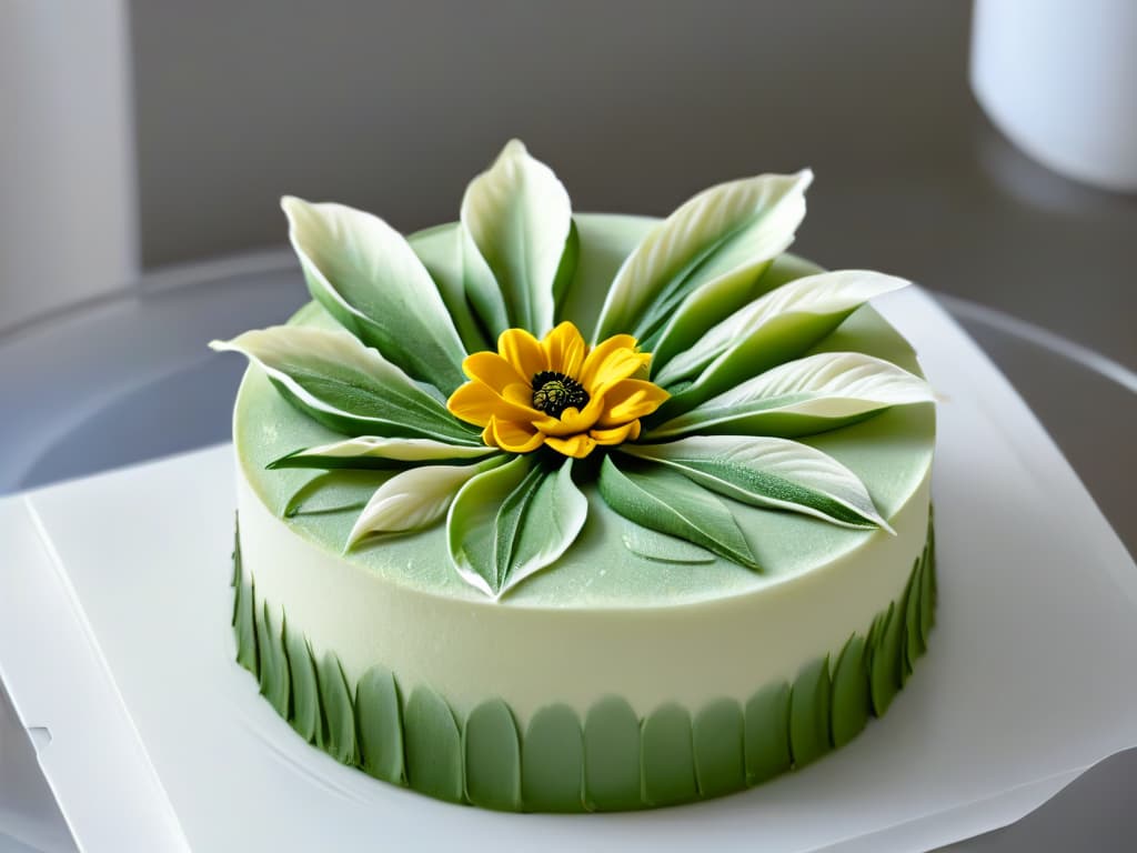  A closeup, ultradetailed photograph of a delicate, intricate sugar flower being meticulously crafted by a pastry chef's skilled hands. The image captures the precise movements and focused expression of the chef as they delicately shape each petal and leaf, showcasing the artistry and precision involved in incorporating innovative techniques into pastry making. The subtle play of light and shadow highlights the intricate details of the sugar flower, emphasizing the beauty and complexity of modern pastry artistry. hyperrealistic, full body, detailed clothing, highly detailed, cinematic lighting, stunningly beautiful, intricate, sharp focus, f/1. 8, 85mm, (centered image composition), (professionally color graded), ((bright soft diffused light)), volumetric fog, trending on instagram, trending on tumblr, HDR 4K, 8K