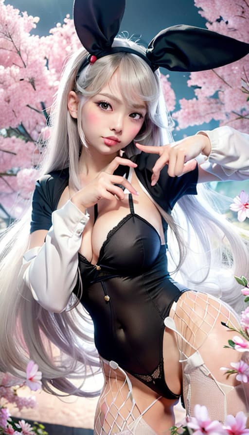   , cute female college student, garter belt, knee high stocking, bunny , finger hart with index finger and middle finger, (Masterpiece, BestQuality:1.3), (ultra detailed:1.2), (hyperrealistic:1.3), (RAW photo:1.2),High detail RAW color photo, professional photograph, (Photorealistic:1.4), (realistic:1.4), ,professional lighting, (japanese), beautiful face, (realistic face)