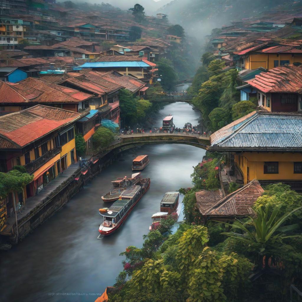  Medellín hyperrealistic, full body, detailed clothing, highly detailed, cinematic lighting, stunningly beautiful, intricate, sharp focus, f/1. 8, 85mm, (centered image composition), (professionally color graded), ((bright soft diffused light)), volumetric fog, trending on instagram, trending on tumblr, HDR 4K, 8K