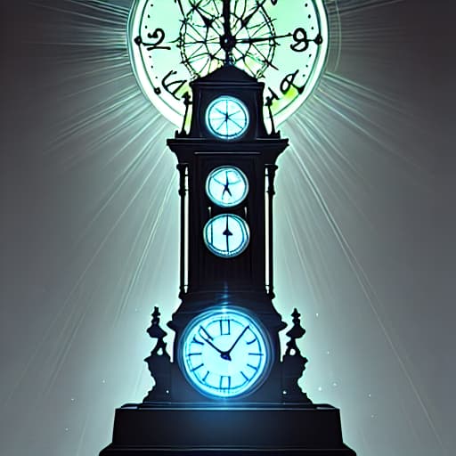  Light of a clock