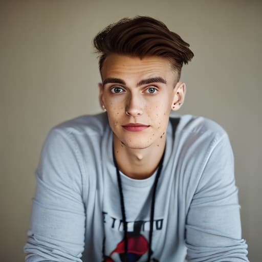 portrait+ style joe sugg queer face