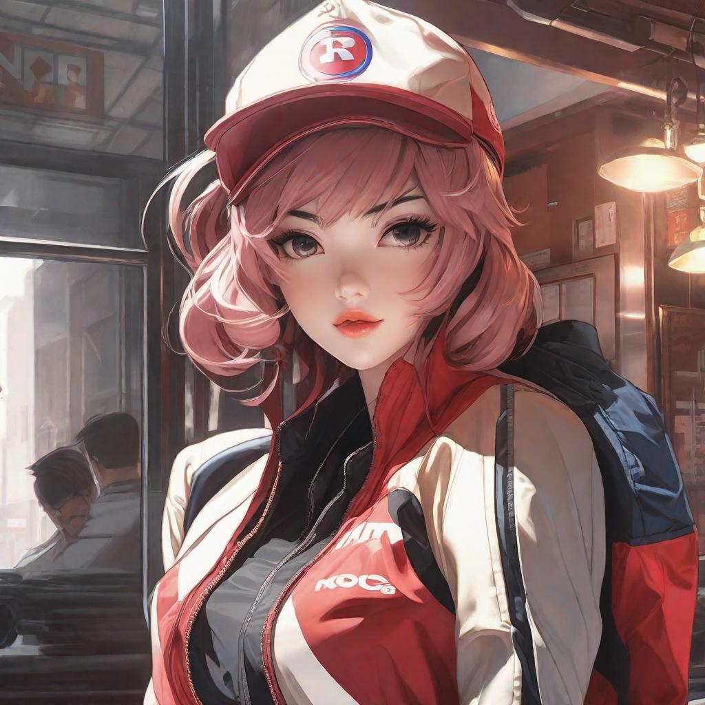  Doulingo Ingles, Anime, realistic shaded Perfect face, fine details. Anime. realistic shaded lighting by Ilya Kuvshinov krenz cushart katsuhiro otomo, magali villeneuve, artgerm, rutkowski Jeremy Lipkin and Giuseppe Dangelico Pino and Michael Garmash and Rob Rey hyperrealistic, full body, detailed clothing, highly detailed, cinematic lighting, stunningly beautiful, intricate, sharp focus, f/1. 8, 85mm, (centered image composition), (professionally color graded), ((bright soft diffused light)), volumetric fog, trending on instagram, trending on tumblr, HDR 4K, 8K