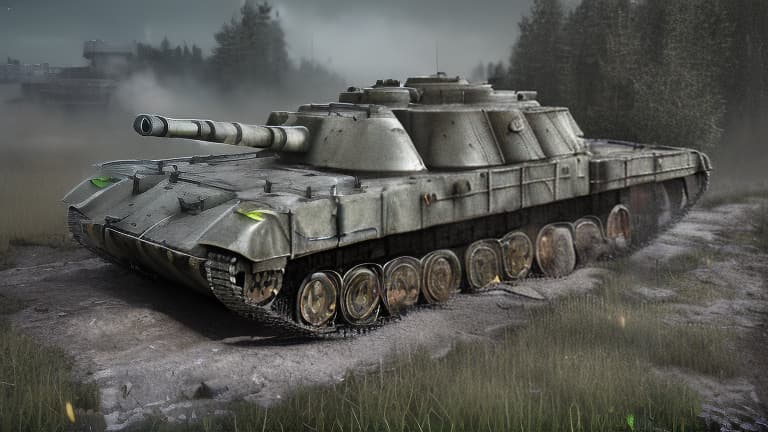 redshift style Moscow war hell horror tank abrams