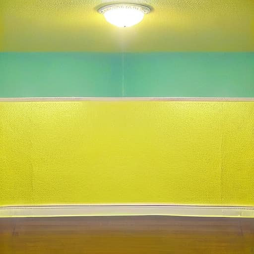  yellow room, clean room