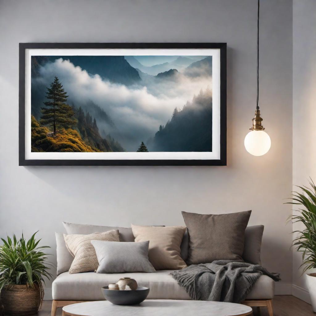  a digital artwork of a framed picture hanging on a wall with a meaningful love quote hyperrealistic, full body, detailed clothing, highly detailed, cinematic lighting, stunningly beautiful, intricate, sharp focus, f/1. 8, 85mm, (centered image composition), (professionally color graded), ((bright soft diffused light)), volumetric fog, trending on instagram, trending on tumblr, HDR 4K, 8K