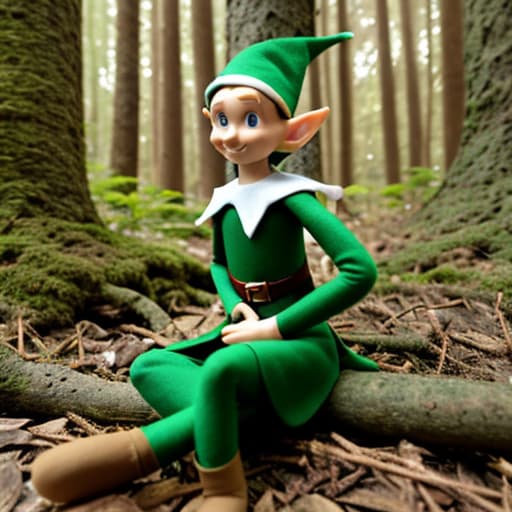  elf in the forest