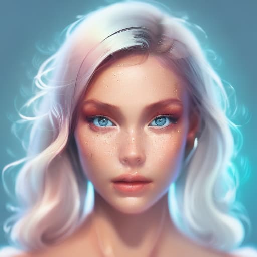 portrait+ style  without wearing clothes