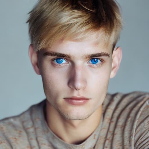 portrait+ style czech homosexual twink blonde very cute dude face