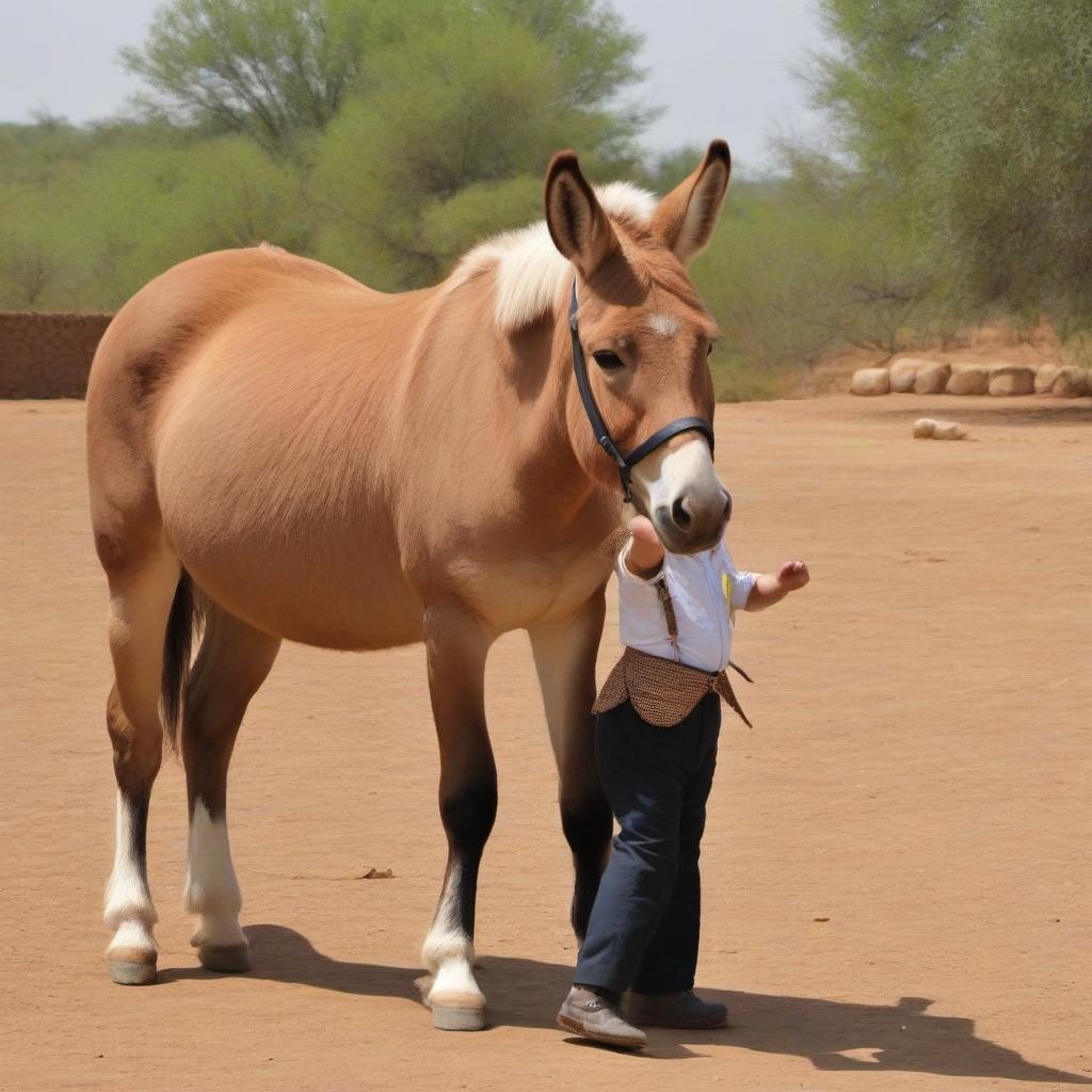  Picture Yeltsin on a donkey