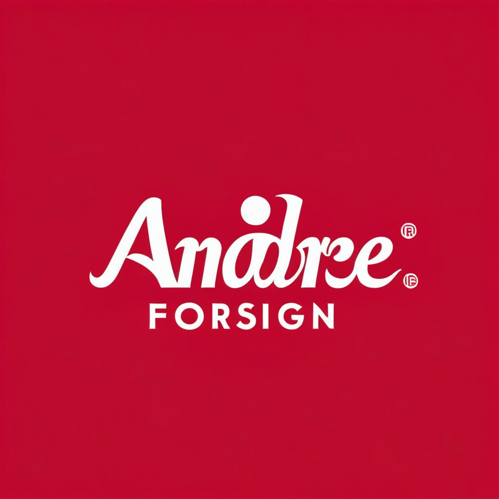  Logo, Marque de luxe nommé André Foreign