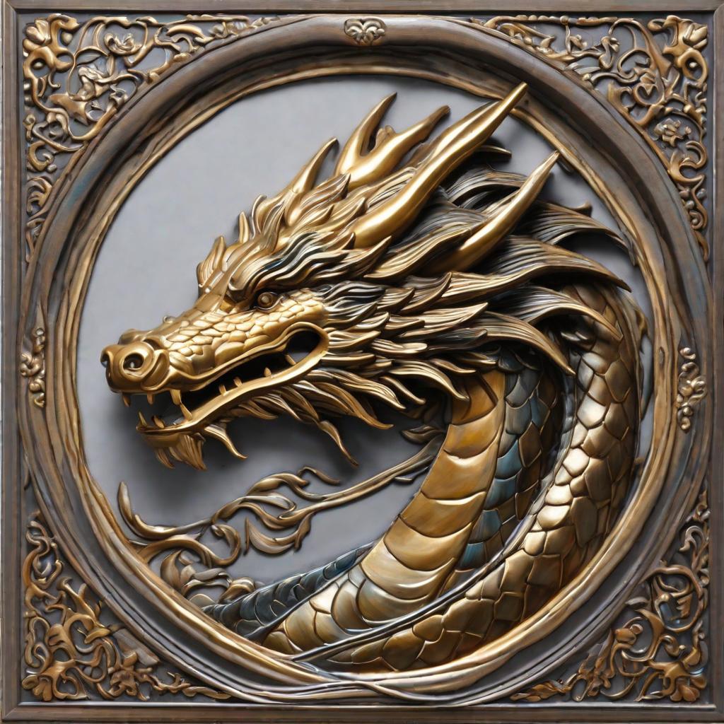  masterpiece, best quality,Dragon painting