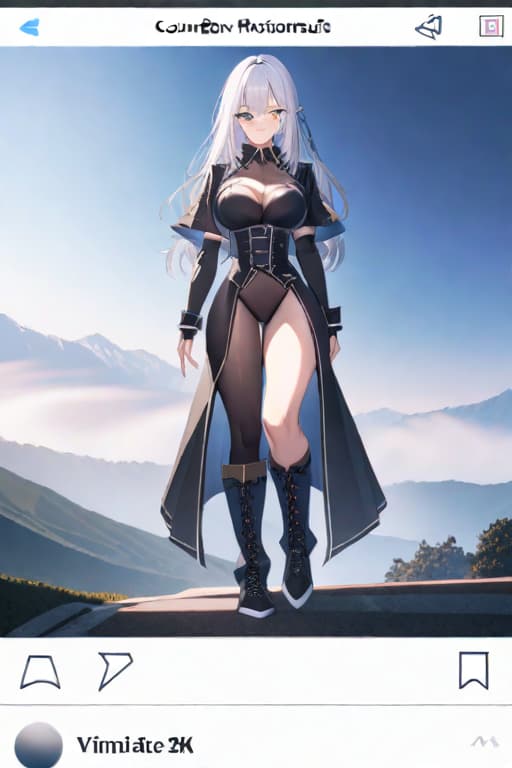  A medieval vampire count with long white hair and sea blue eyes, wearing a full black suit and boots, with many waist lines and leg loops, a strong body, and a dark punk tattoo to keep smiling hyperrealistic, full body, detailed clothing, highly detailed, cinematic lighting, stunningly beautiful, intricate, sharp focus, f/1. 8, 85mm, (centered image composition), (professionally color graded), ((bright soft diffused light)), volumetric fog, trending on instagram, trending on tumblr, HDR 4K, 8K