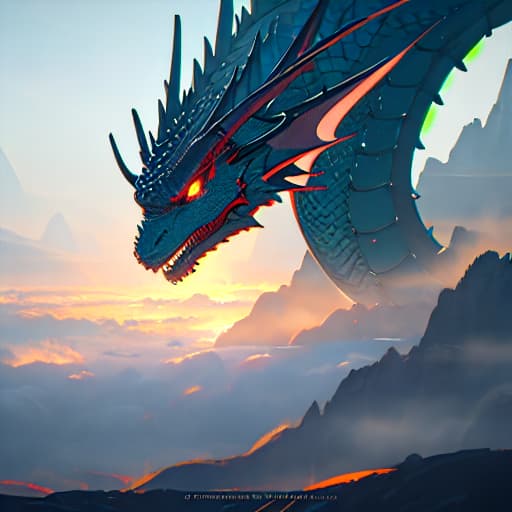  (Dragon ), anime, highly detailed, 4k, high quality, trending on art station hyperrealistic, full body, detailed clothing, highly detailed, cinematic lighting, stunningly beautiful, intricate, sharp focus, f/1. 8, 85mm, (centered image composition), (professionally color graded), ((bright soft diffused light)), volumetric fog, trending on instagram, trending on tumblr, HDR 4K, 8K