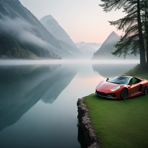  <optimized out>#61219(TextEditingValue(text: ┤Car on the Lake├, selection: TextSelection.invalid, composing: TextRange(start: -1, end: -1))) hyperrealistic, full body, detailed clothing, highly detailed, cinematic lighting, stunningly beautiful, intricate, sharp focus, f/1. 8, 85mm, (centered image composition), (professionally color graded), ((bright soft diffused light)), volumetric fog, trending on instagram, trending on tumblr, HDR 4K, 8K