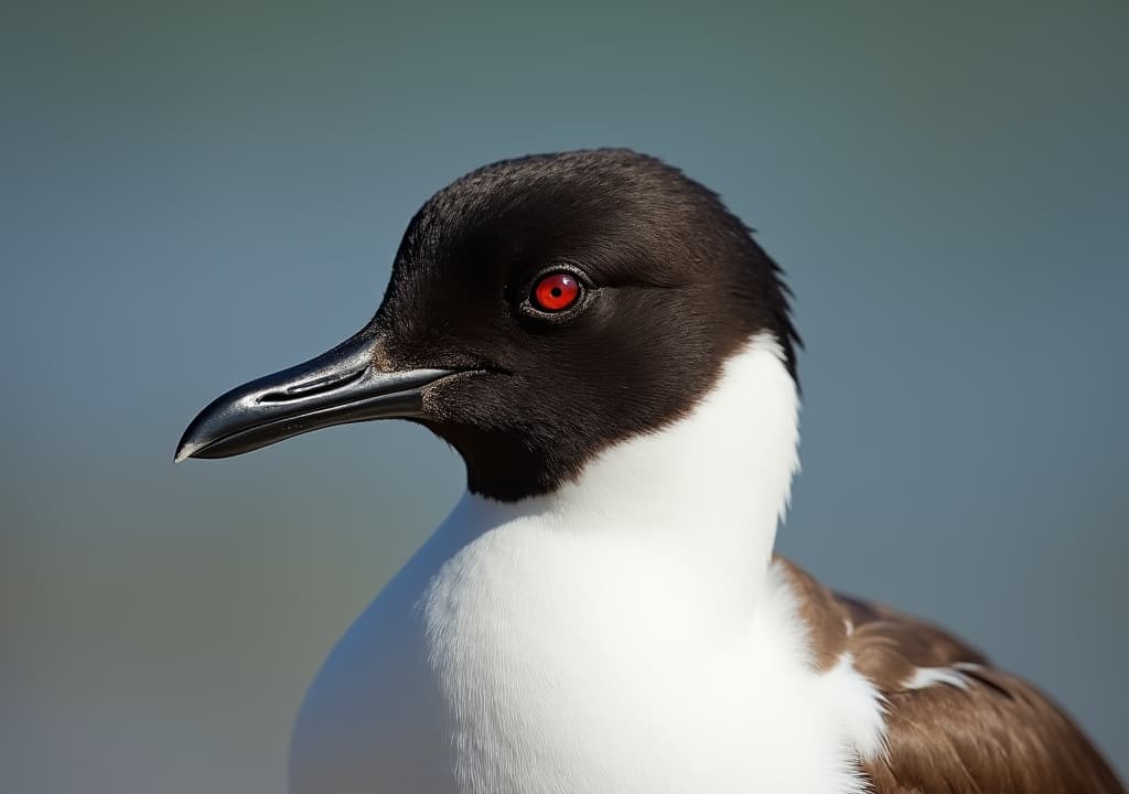  good quality, high quality, dramatic close up of a pied plover showcasing its striking black and white plumage and captivating features