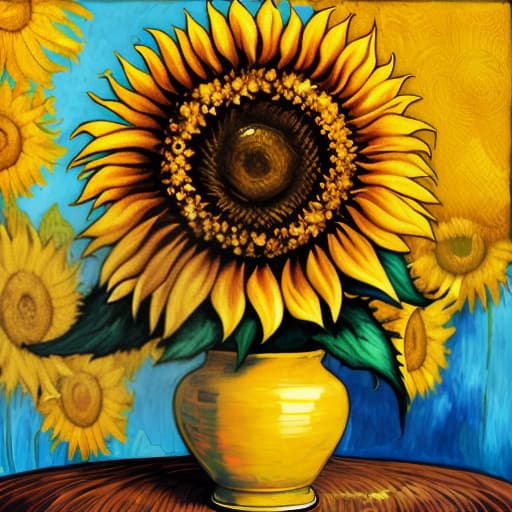  sunflowerbyvangoghart