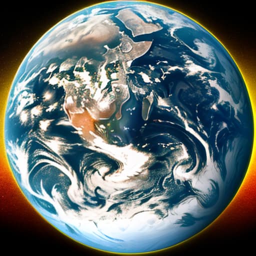  A real human eye with the Earth globe on it. Poat-apocalyptic world. realistic picture.