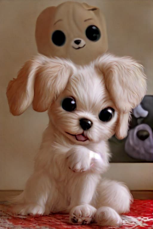  Cute puppy