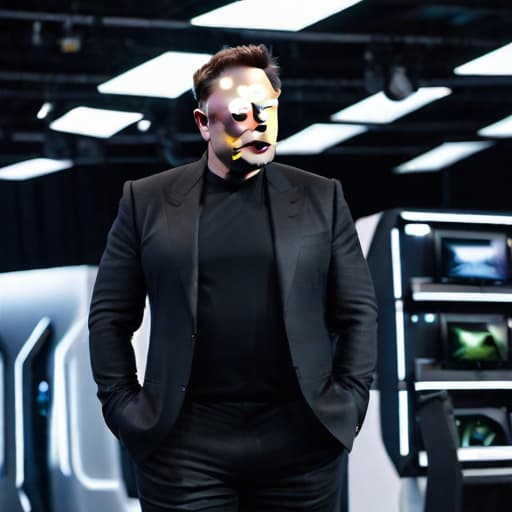  Elon Musk sets record straight on Nvidia AI chip shipments hyperrealistic, full body, detailed clothing, highly detailed, cinematic lighting, stunningly beautiful, intricate, sharp focus, f/1. 8, 85mm, (centered image composition), (professionally color graded), ((bright soft diffused light)), volumetric fog, trending on instagram, trending on tumblr, HDR 4K, 8K