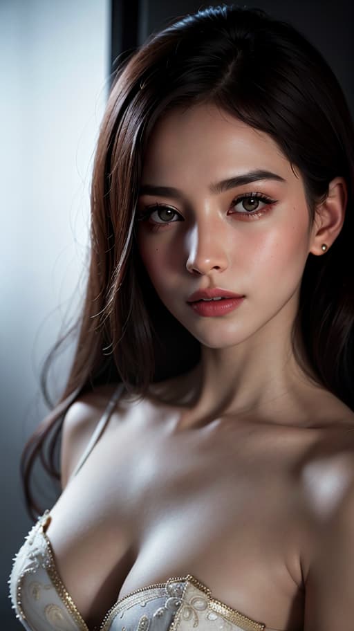  Best quality, masterpiece, ultra high res, (photorealistic:1.4), raw photo, (detail face:1.3), (realistic skin), deep shadow, dramatic lighting, pretty, elegant, feminine, graceful, charming, stylish, alluring, radiant, sophisticated, stunning, glamorous, enchanting, lovely, attractive, chic, fashionable, poised, delicate, captivating, exquisite, trendy, deep shadow, dramatic lighting, portrait, portrait size, unedited, symmetrical balance