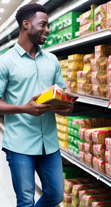  black male grocery shipping companio