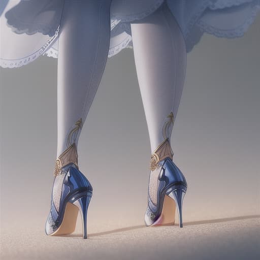  1girl,wearing high heels,feet hyperrealistic, full body, detailed clothing, highly detailed, cinematic lighting, stunningly beautiful, intricate, sharp focus, f/1. 8, 85mm, (centered image composition), (professionally color graded), ((bright soft diffused light)), volumetric fog, trending on instagram, trending on tumblr, HDR 4K, 8K