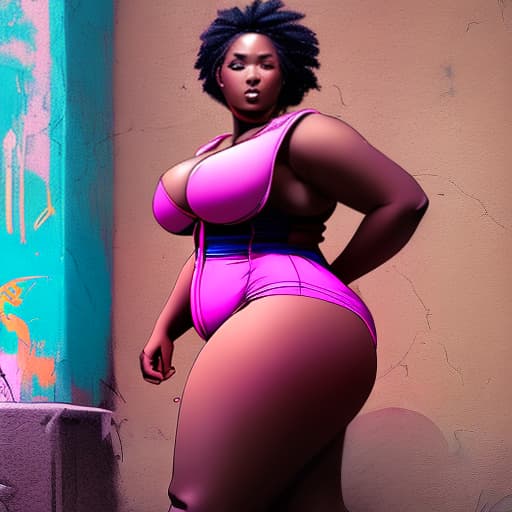 nvinkpunk African Curvy Women with big hips