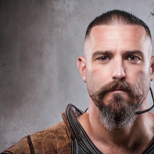 portrait+ style wwe queer brunette very cute brunette dilf dude face