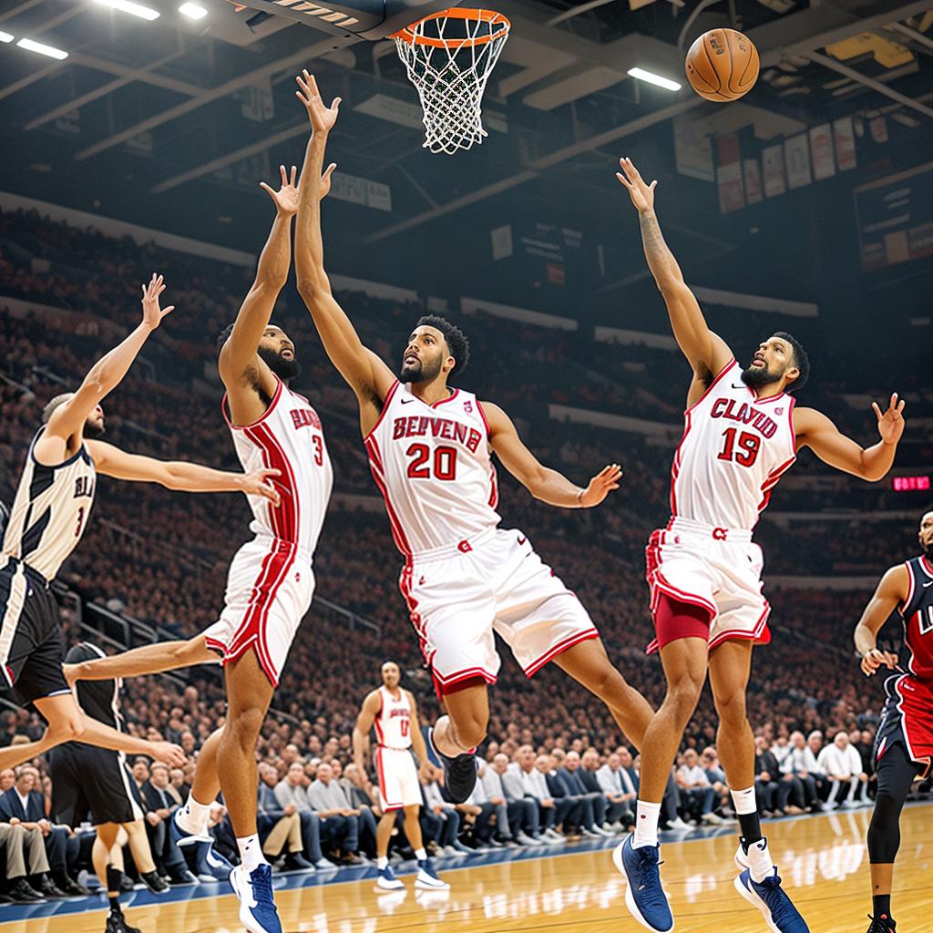  Jesus playing basketball hyperrealistic, full body, detailed clothing, highly detailed, cinematic lighting, stunningly beautiful, intricate, sharp focus, f/1. 8, 85mm, (centered image composition), (professionally color graded), ((bright soft diffused light)), volumetric fog, trending on instagram, trending on tumblr, HDR 4K, 8K