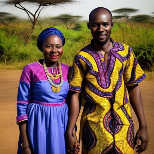  two African couple