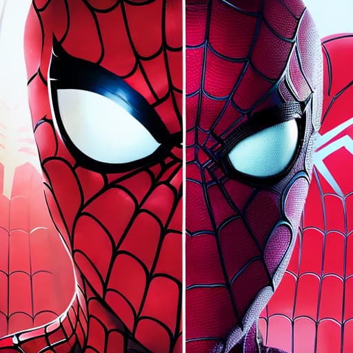 portrait+ style Spider-Man haci3ndo ccaa