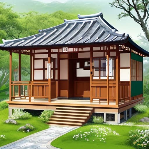  Design a stamp "No. 30 Tea House" ，