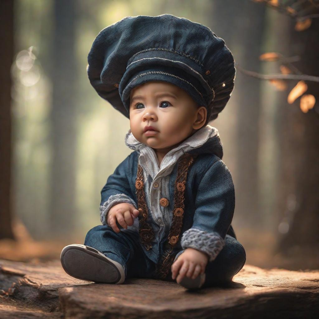  TENDRE HIJOS hyperrealistic, full body, detailed clothing, highly detailed, cinematic lighting, stunningly beautiful, intricate, sharp focus, f/1. 8, 85mm, (centered image composition), (professionally color graded), ((bright soft diffused light)), volumetric fog, trending on instagram, trending on tumblr, HDR 4K, 8K