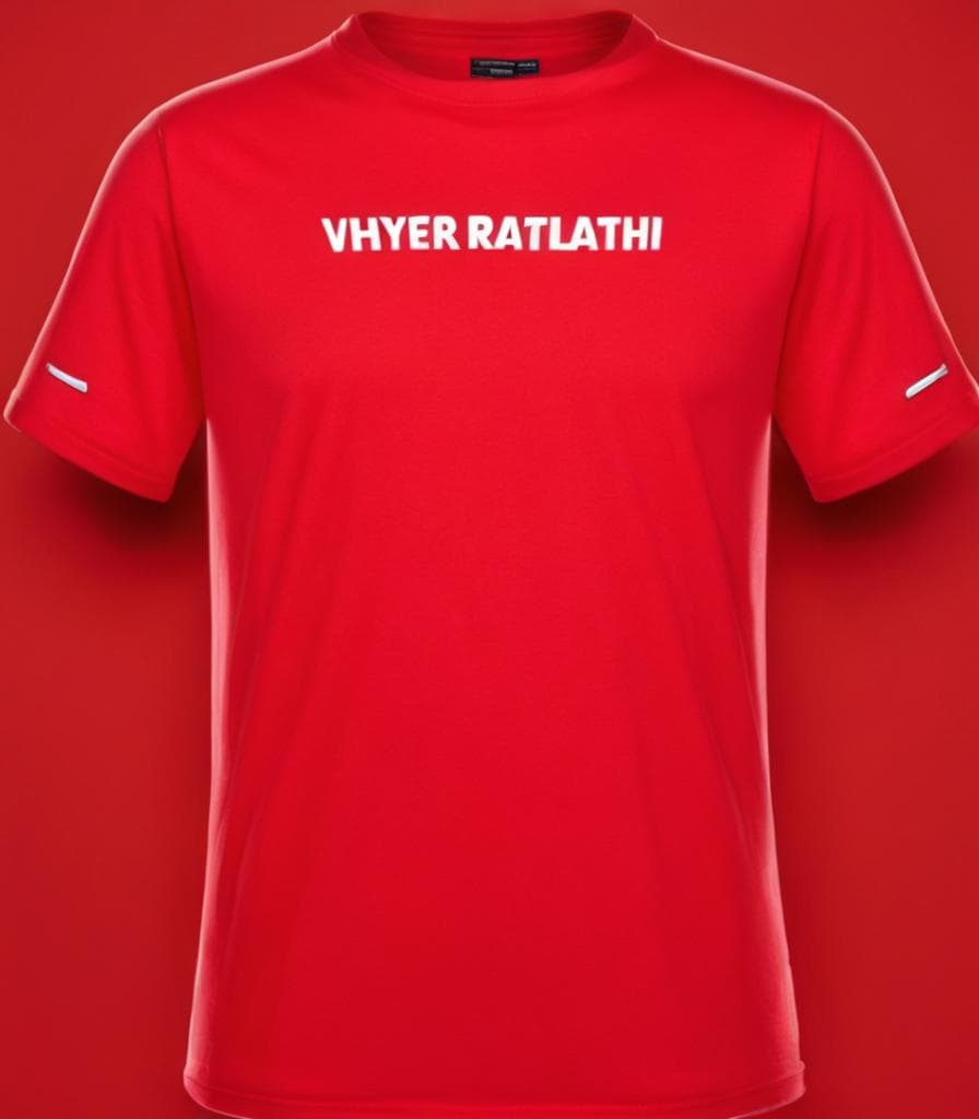 hyper realistic red tshirt