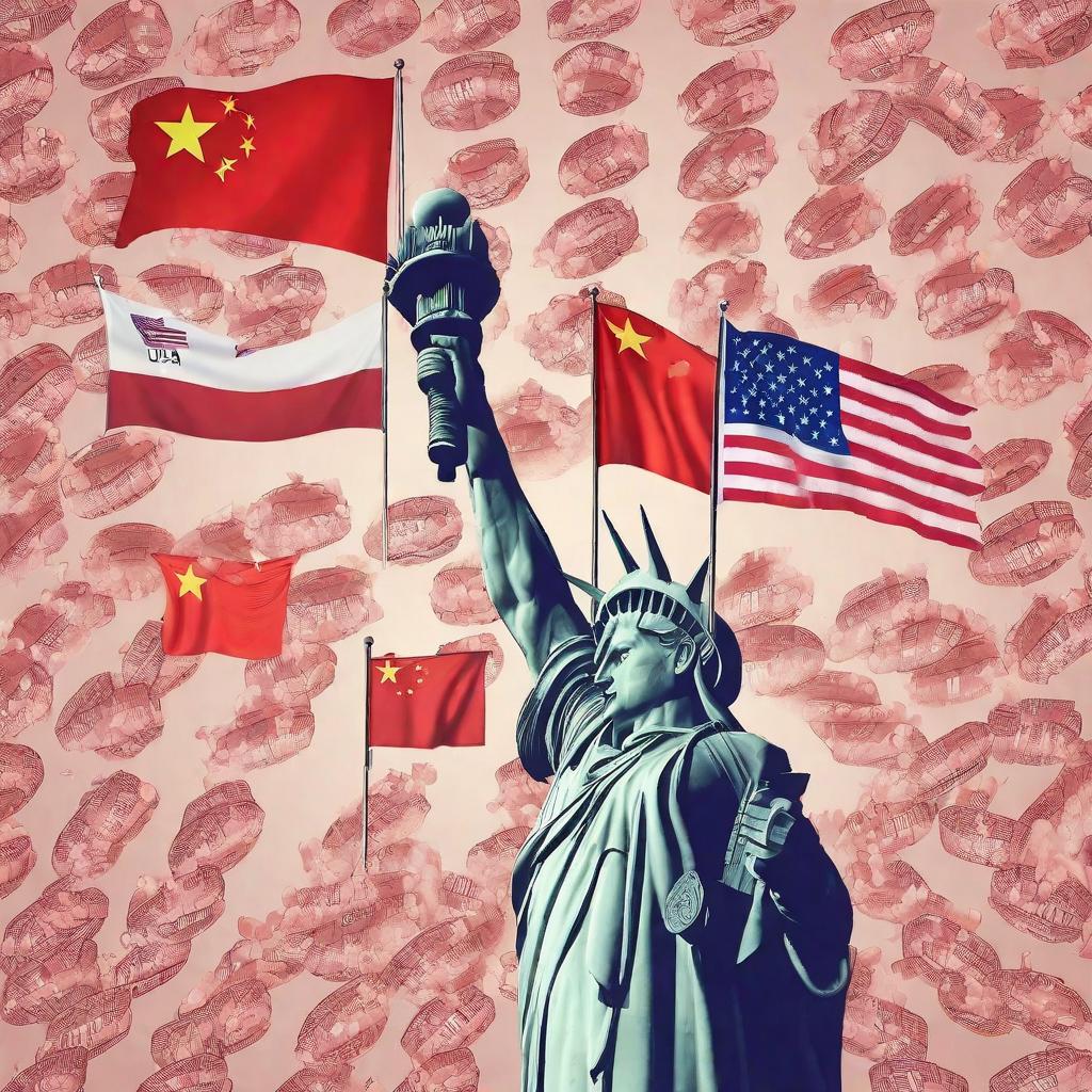  USA beats China , economic war