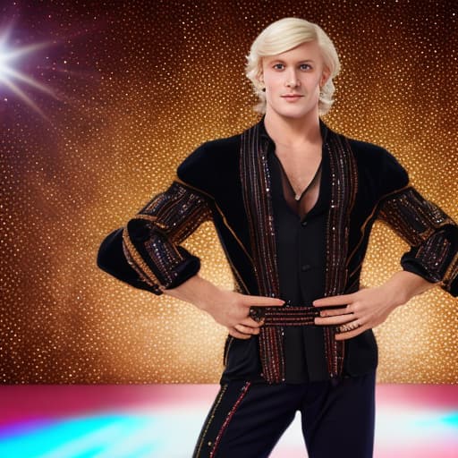 portrait+ style Russian queer strictly come Dancing condensant blonde hunk dude face