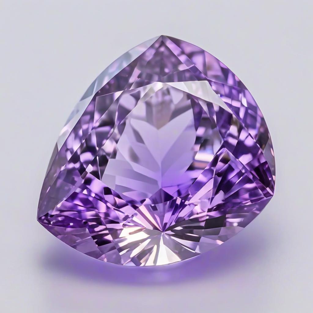  HDR photo of A large jewel with many chaotic purple corners and shiny volume outlines on a white background. . High dynamic range, vivid, rich details, clear shadows and highlights, realistic, intense, enhanced contrast, highly detailed, hkmagic hyperrealistic, full body, detailed clothing, highly detailed, cinematic lighting, stunningly beautiful, intricate, sharp focus, f/1. 8, 85mm, (centered image composition), (professionally color graded), ((bright soft diffused light)), volumetric fog, trending on instagram, trending on tumblr, HDR 4K, 8K