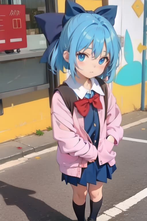  Cirno, preschool uniform