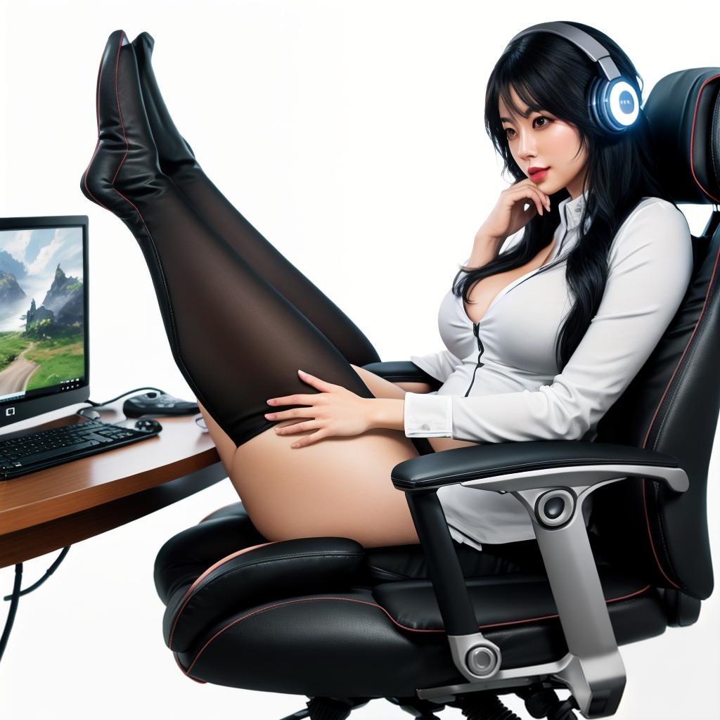  raccoon sitting in gaming chair front a computer on desktop, ((semi anthropomorphic)),(full body), tail, belly, sitting, fat, (chubby), (((white background))), solo, desktop, gaming chair, side view,  [[[clothes]]] hyperrealistic, full body, detailed clothing, highly detailed, cinematic lighting, stunningly beautiful, intricate, sharp focus, f/1. 8, 85mm, (centered image composition), (professionally color graded), ((bright soft diffused light)), volumetric fog, trending on instagram, trending on tumblr, HDR 4K, 8K