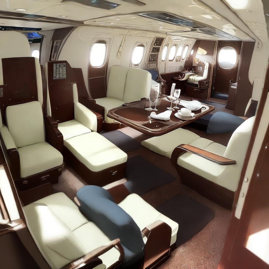  luxury private plane for me