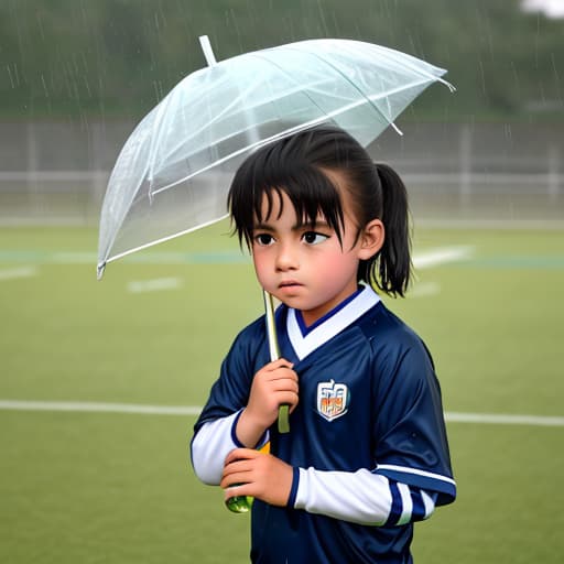  Junior football games in the rain,