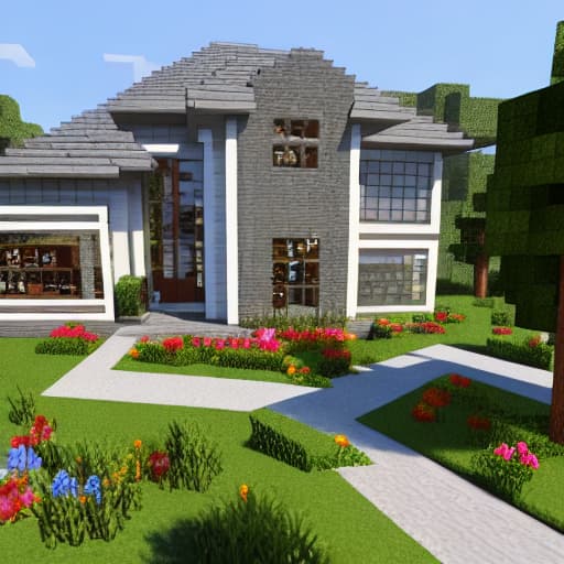  Minecraft with house hyperrealistic, full body, detailed clothing, highly detailed, cinematic lighting, stunningly beautiful, intricate, sharp focus, f/1. 8, 85mm, (centered image composition), (professionally color graded), ((bright soft diffused light)), volumetric fog, trending on instagram, trending on tumblr, HDR 4K, 8K