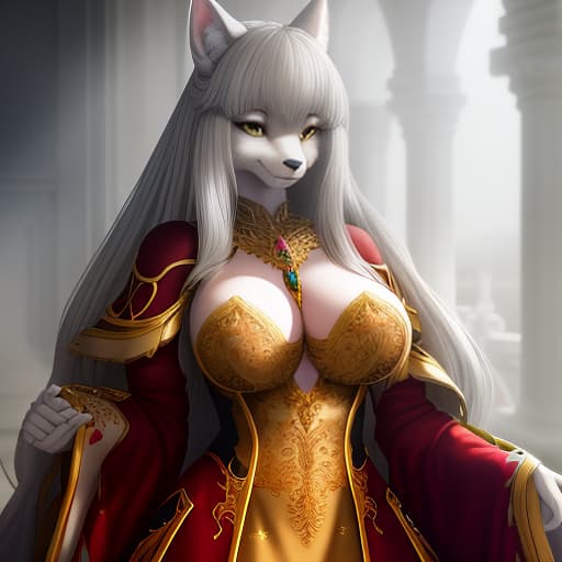  beautiful furry , furry , costume, in full growth, looking at the camera, Photorealistic, Hyperrealistic, Hyperdetailed, analog style, demure, detailed skin, pores, smirk, smiling eyes, matte skin, soft lighting, subsurface scattering, realistic, heavy shadow, masterpiece, best quality, ultra realistic, 8k, golden ratio, Intricate, High Detail, film photography, soft focus hyperrealistic, full body, detailed clothing, highly detailed, cinematic lighting, stunningly beautiful, intricate, sharp focus, f/1. 8, 85mm, (centered image composition), (professionally color graded), ((bright soft diffused light)), volumetric fog, trending on instagram, trending on tumblr, HDR 4K, 8K